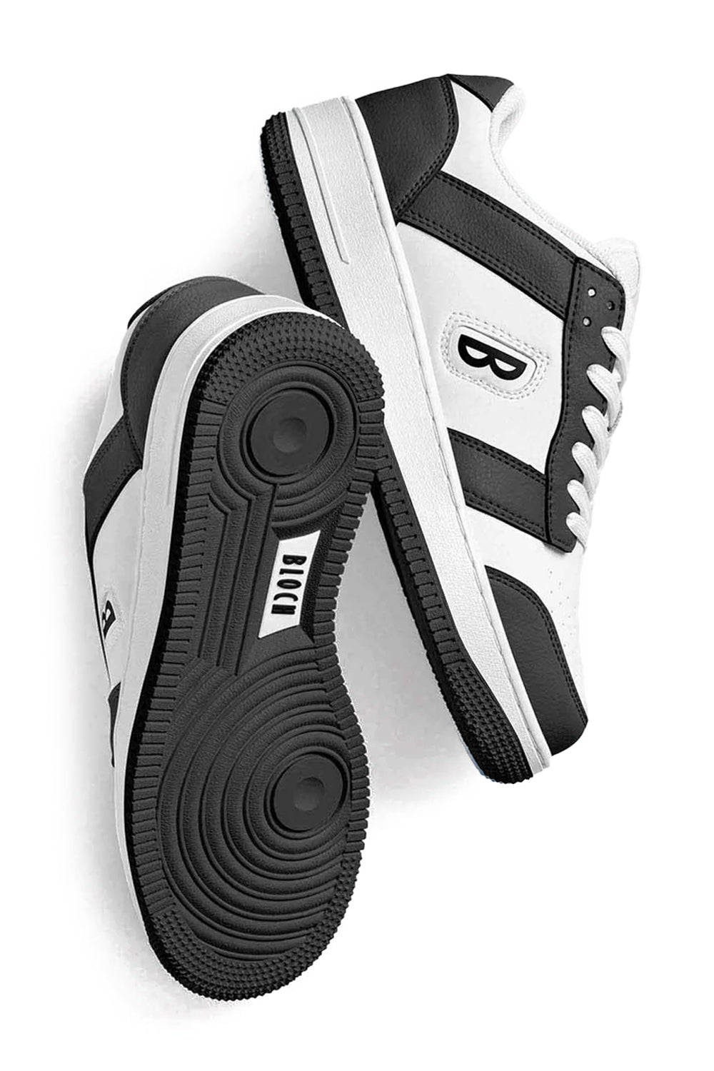 Bloch Adult Kix Dance Sneaker White/Black