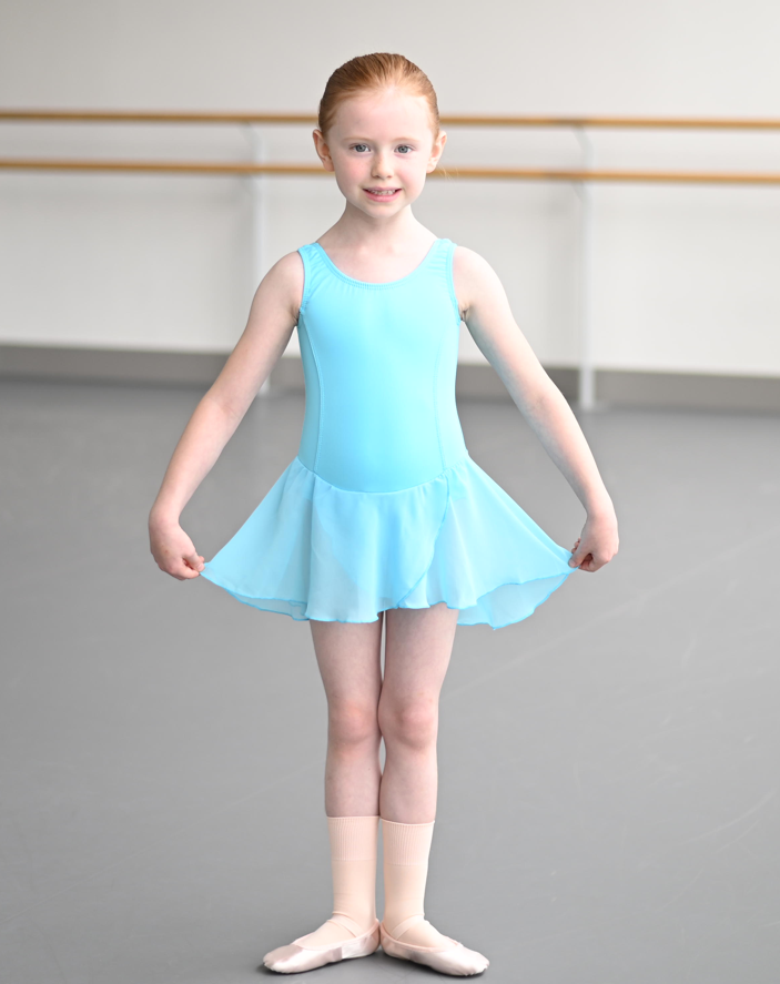 Roch Valley RVCharlotte Microfibre Sleeveless Leotard with Skirt