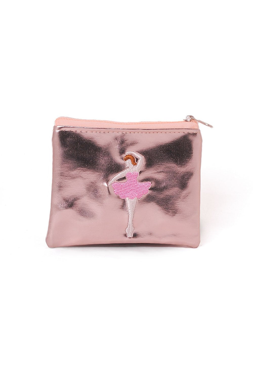 Porte-monnaie zippé à motif ballerine Molly & Rose