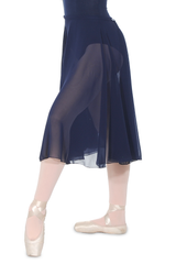 Capezio 11151W Jupe mi mollet a cercle complet noir violet et bleu marine Dancewear Central