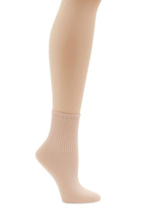 Ribbed Ballet Socks