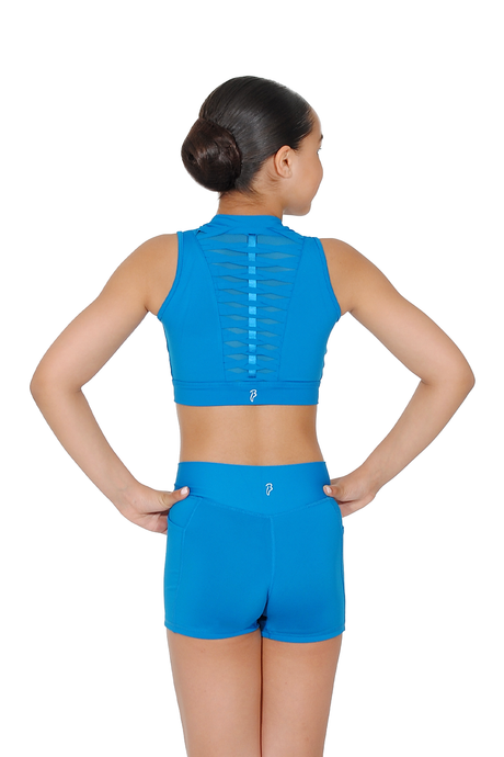 Bloch Jacky Zip Front Crop Top