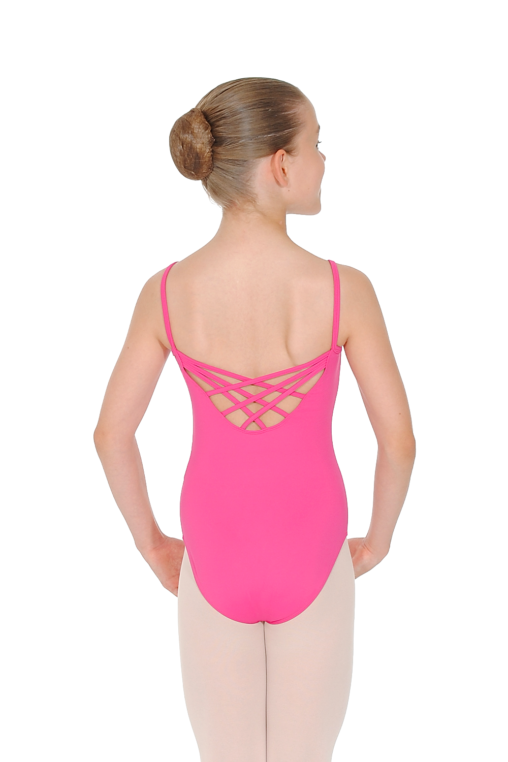 Mirella Strappy Floral Embellished Leotard