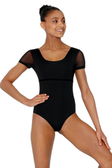 Dansez-vous Ophelia Mesh Cap Sleeve Leotard