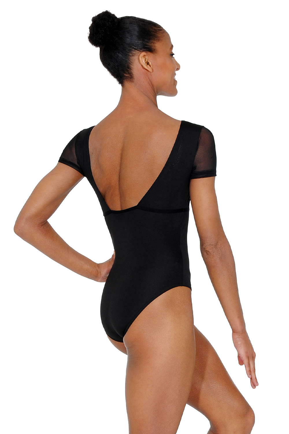 Dansez-vous Ophelia Mesh Cap Sleeve Leotard