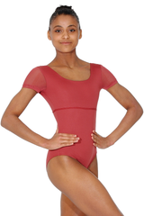 Dansez-vous Ophelia Mesh Cap Sleeve Leotard