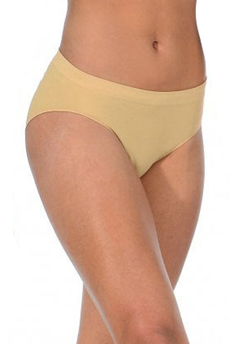 Silky Seamless High Cut Dance Brief