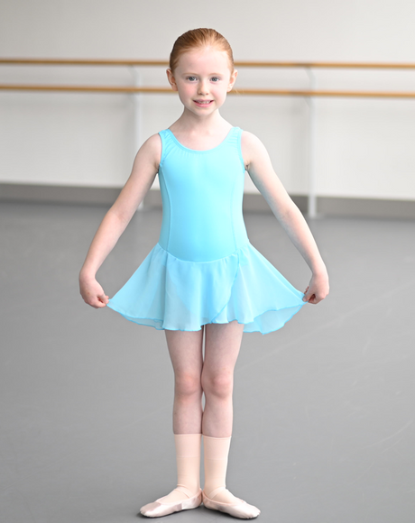 Roch Valley Justaucorps RVCharlotte sans manches en microfibre avec jupe