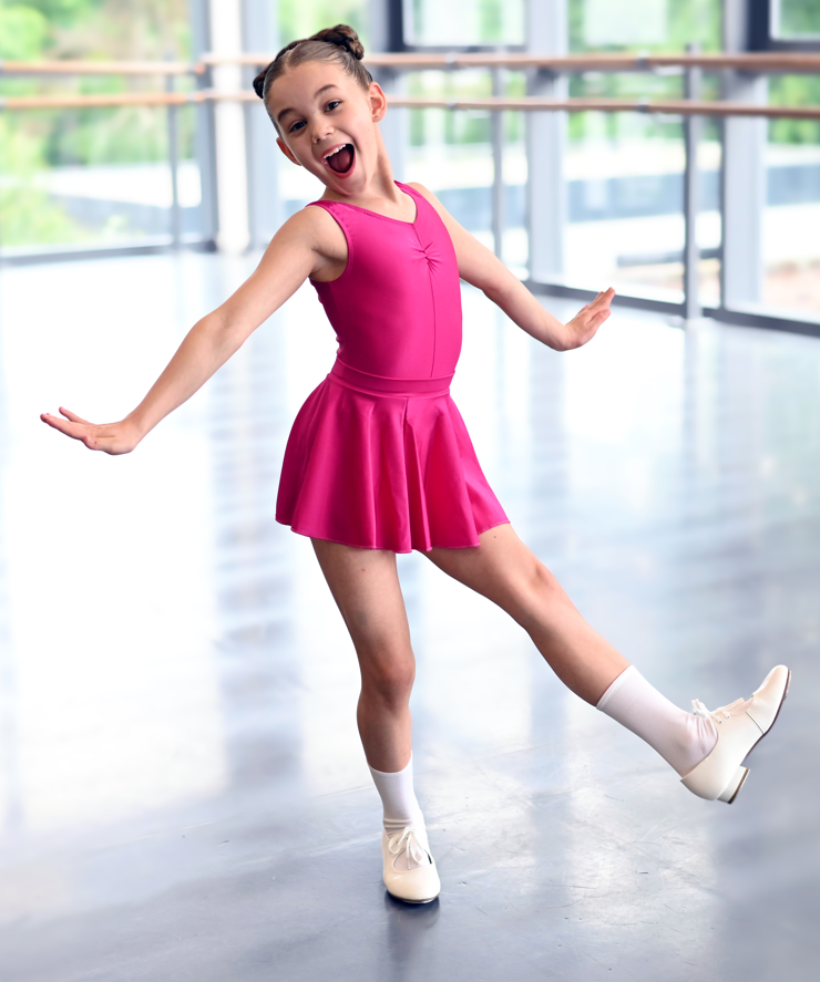 Roch Valley Low Heel PU Tap Shoes