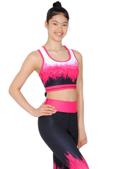 Sublimated crop top sample