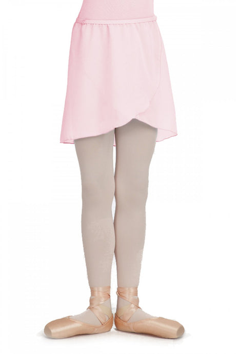 Capezio Jupe portefeuille en mousseline