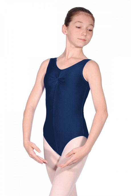 Justaucorps Danse Fille Robe Ballet Coton Avec Jupe Tutu - Manches Courtes Élégantes